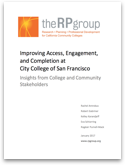 Improving Access, Engagement, and Completion at 91 cover